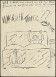 949 Een tekening met een sterk symbolisch en ironisch karakter gemaakt door Wim Daalderop in de oorlogsjaren 1940-1945. ...