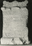 M 1619 Romeinse steen uit Kerk-Avezaath. Afgietsel is aanwezig in Streekmuseum gelegen aan het Plein