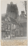 M 8670 Verschillende gebreken toren Ned. Herv. Kerk te Wijk bij Duurstede. O.a. de trans van de toren verkeert in een ...