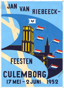 242 Jan van Riebeeck feesten te Culemborg 17 Mei -2 Juni 1952