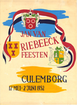 245 Jan van Riebeeck feesten Culemborg, 17 Mei -2 Juni