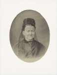 226 Een portrettekening van Mia Kramer echtgenote van Adrianus Schouten (meesterschilder Herenstraat), , , [1890]