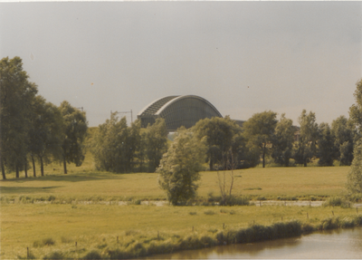 438 Spoorbrug; gezien vanaf de Kleine Buitenom.