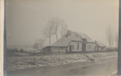 1962 Zeedijk, Nieuwbrug 1918. Boerderij 1918.