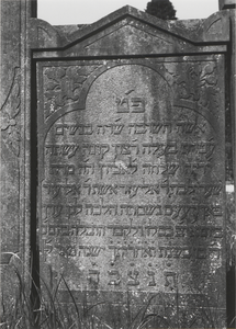 3300 Joodse begraafplaats. Grafstenen