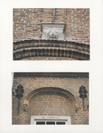 4747 DE FONTEYN . Muurankers. Meisjeskopje. Jan van Riebeeckhuis. Monumentendag 1995. Fotoserie gemaakt door A. Derwig. ...