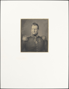 320 Portret generaal Chassé; half-figuur; naar rechts; in uniform., [Chassé]