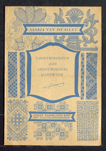 7552 Folder over de zeven boekjes die Maria van Hemert schreef voor de Ned. Bond van Plattelandsvrouwen, [1950]