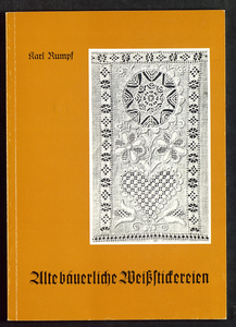 7574 Boek over witwerk en met name de volkskunst in Hessen, 1979