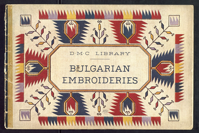 7606 Boekje met uitleg en patronen uit de Bulgaarse volkskunst, verschillende handwerktechnieken: kruissteek, ...