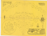 8148 Dit borduurpatroon bevat acht borduurpatronen voor vrij borduurwerk, 15 augustus 1840