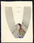 8207 De voorstelling op dit borduurpatroon bestaat uit een pantoffel in geometrische gekleurde motieven, 15 octobre 1841