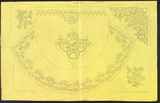 8243 Dit zijn zeven borduurpatronen voor vrij borduurwerk, 15 juni 1842