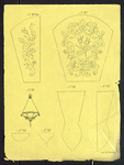8265 Dit zijn zeven borduurpatronen voor vrij borduurwerk, 15 novembre 1842