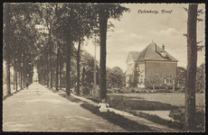 1787 Waldeck Pyrmontdreef met rechts Villa uit 1908 van architect L. de Vries gebouwd in opdracht van de rentmeester ...