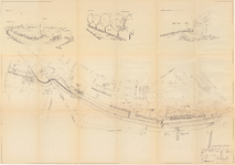 1595 Map II: tekeningen bij het aangepast principeplan van dijkverbetering Bellevue-Zennewijnen, , , 1993