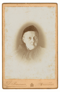 915SAB001103603 Portret Christina Francina Matak Fontein (1838-19??), 2e echtgenote van Jean Paul Henri Mari Louis van ...