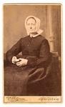 916SAB001103674 Elisabeth Sophia Dingemans, geboren 17-3-1823 én overleden 6-4-1899 te Bruchem. Zij was gehuwd met ...
