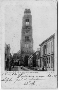 22-10304 Zicht richting toren Sint Maartenskerk