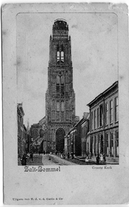 22-10310 Zicht richting toren Sint Maartenskerk