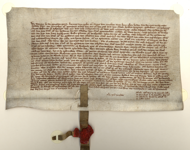107 Akte, waarbij de rechten en vrijheden van Tiel worden vermeerderd en bevestigd door hertog Reinald III, 1371