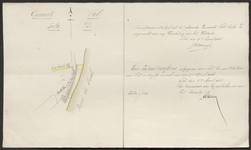 8201 Kadastrale schetsen die de omgeving van de Bellevue laten zien na hermeting van D512, , , 1856
