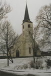 0362-1082 N.H.-kerk na restauratie in winterlandschap