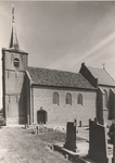 Lie 226 Ned. Herv. Kerk te Ommeren. Voltooide restauratie. De toren is gerestaureerd in de jaren 1981/2