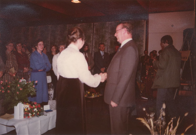 Lie 23c 28 februari 1980 Officieel afscheid van mevrouw A. van Ingen-Baan, wonende te Lienden, Groenestraat 8, als ...