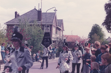 LIe 352 (ws) 80-jarig jubileum Muziekvereniging Amicitia . Muziekvereniging Amicitia uit RandwijkPersonen op foto niet ...