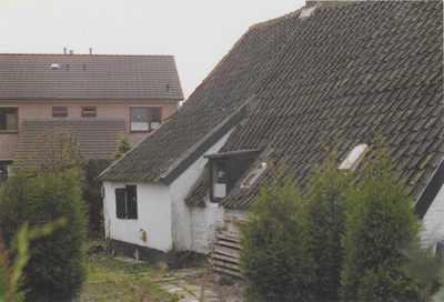 0369-584 Oud huisje aan de Kalkestraat, laatstelijk bewoond door Cor Vogel