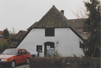 0369-588 Oud huisje aan de Kalkestraat, laatstelijk bewoond door Cor Vogel