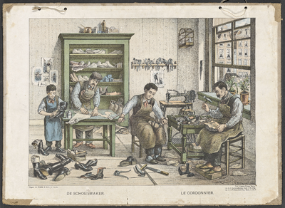 1892-2 De schoenmaker - Le Cordonnier
