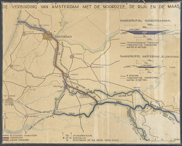 1894 De verbinding van Amsterdam met de Noordzee, de Rijn en de Maas