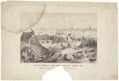 261 De overstroming in de Bommelerwaard : januari 1861