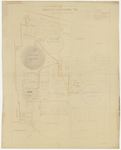 358 Een uitgebreide plattegrond van de gemeentelijke gasfabriek in Tiel. Zowel de technische installaties en de ...