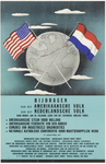 457 Een plaat met een tekst over de bijdrage van het Amerikaanse volk aan het Nederlandse volk met verschillende ...