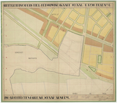 731 Een uitbreidingsplan van Tiel met de bebouwingskaart, blad 4. Dit uitbreidingsplan is goedgekeurd door de ...