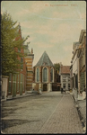 A8.15 Straat met herenhuizen ; en kantoren ; kaart verzonden door de Weerd uit Tiel aan R. Berk in Dordrecht ;