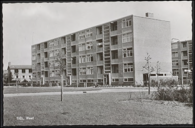 H 6.2 Onderdeel van de hoogbouw in Tiel west. Waar op korte termijn veel flats zijn gebouwd.