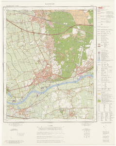 232 Topografische kaart van Nederland 1:25.000, blad 39 F Wageningen, 1966