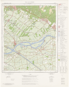 233 Topografische kaart van Nederland 1:25.000, blad 39 B Wijk bij Duurstede, 1966