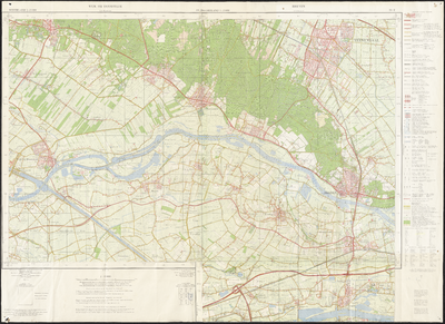 253 Topografische kaart van Nederland 1:25.000, blad 39 B Wijk bij Duurstede, 1977