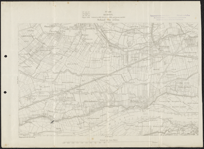 256 Topografische kaart van Nederland 1:25.000, blad 510 Dodewaard, 1929
