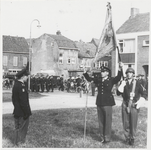 M 10358 Waarschijnlijk bataljon generaal Chasse op Bleekveld. Op de achtergrond de St. Agnietenstraat