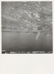 M 11451 Luchtfoto genomen boven de Waal van Tiel op de hoogte van de Bellevue
