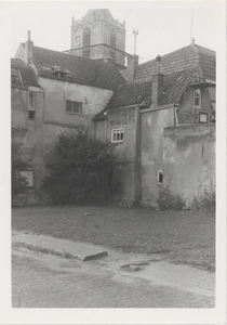 M 11660 Oud hoekje vanaf de Kerkstraat, tegenover het huidige theater de Agnietnhof, begin jaren zestig van de ...