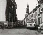 M 12085 De Peperstraat in Buren vlak bij de brug over de Korne