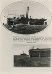 M 1441 Schepen op de uiterwaarden door de hoge waterstand daar terechtgekomen en vastgelopen in 1931