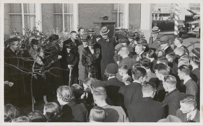 M 1856 Boomplanting ter ere van 50-jarig jubileum Gymnasium